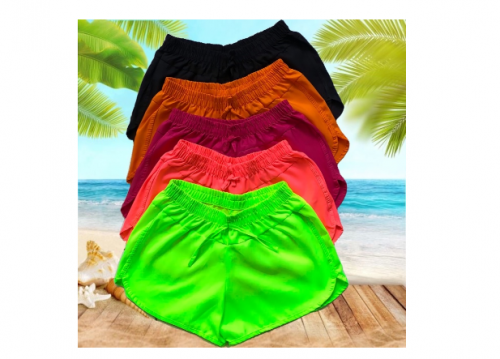 Short Tactel Feminino , leve e soltinho , shortinho para academia , saída de praia , moda verão , roupa de academia , Canga , bermuda tactel feminina , plus size