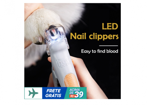 Pet Prego Cortadors Tesoura Para Animais De Estimação Gato Levou Evitar hurt Cão Bonito Cor Fresca Rosa Gatos E Cães Luz Linha De Sangue Cinza