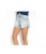Sawary Jeans – Short Jeans Claro com Destroyed e Bolsos Sawary