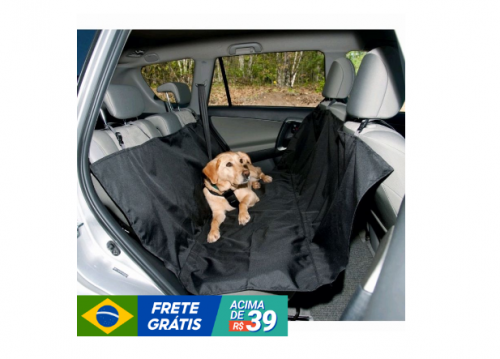 Capa Protetora Impermeável Para Banco Carro Pet Cão Gato Animais