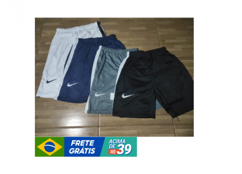Short masculino de futebol esporte tecido leve