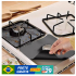 Utensílios De Cozinha Silicone Rosa Cabo Aço Inox