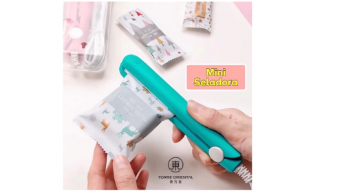 Mini Máquina Seladora de Alimentos Handheld Portátil Do Aferidor Do Calor Do Sacos