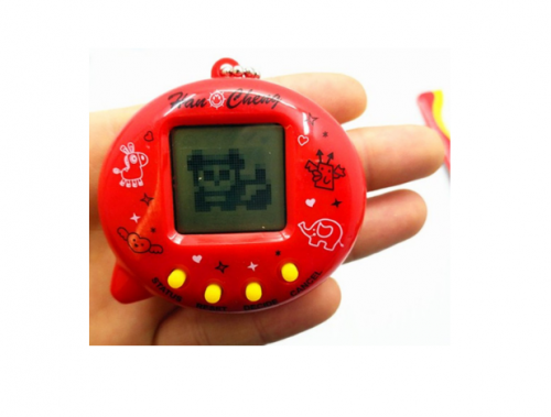 Mini Animais de Estimação Eletrônicos Popular Engraçado Tamagotchi Retro 90s Nostálgico Em Um Bichinho Virtual Cor aleatória