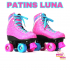 Skate Infantil Radical com Kit Proteção – Personagens