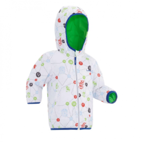 JAQUETA BEBÊ DE SKI E SNOWBOARD REVERSÍVEL