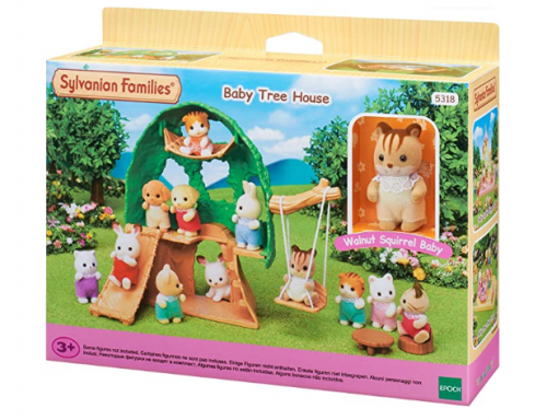 Sylvanian Families – Baby Tree House Jogo Casa na Árvore do Bebê, 3+ Anos, Multicor, 5318