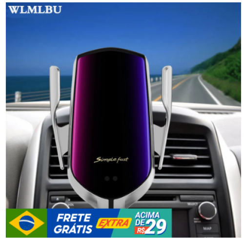 Suporte de celular com carregador wireless para celular com tecnologia para carregar wireless
