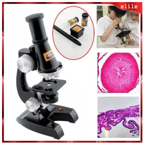 Lupa De Aumento Para Iniciantes Com LED 100X 200X 450X