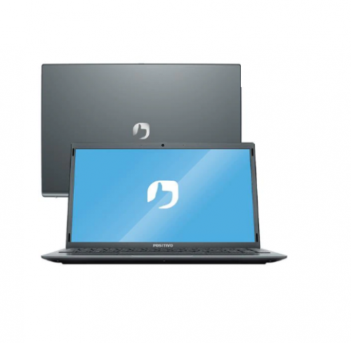 Notebook Positivo Intel Atom Quad Core 4GB 64GB eMMC Tela 14” Windows 10 Motion Q464C