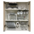 Kit Potes de Plástico Hermético, 4 unidades, Electrolux