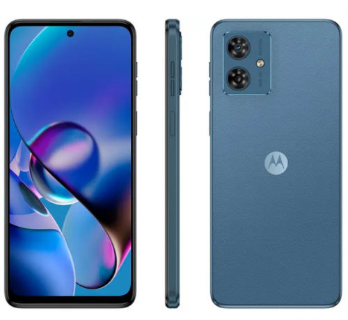 Smartphone Motorola Moto G54 256GB Azul 5G 8GB RAM 6,5″ Câm. Dupla + Selfie 16MP Dual Chip