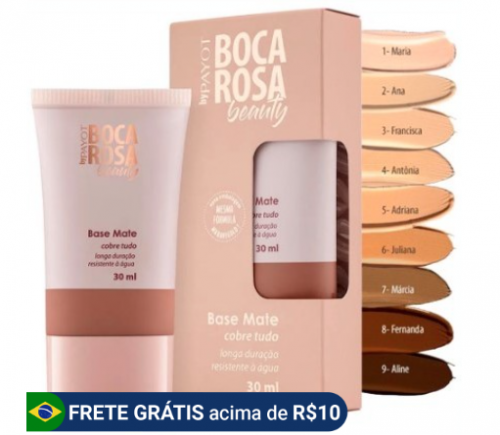 Boca Rosa Base Líquida Matte Perfect By Payot