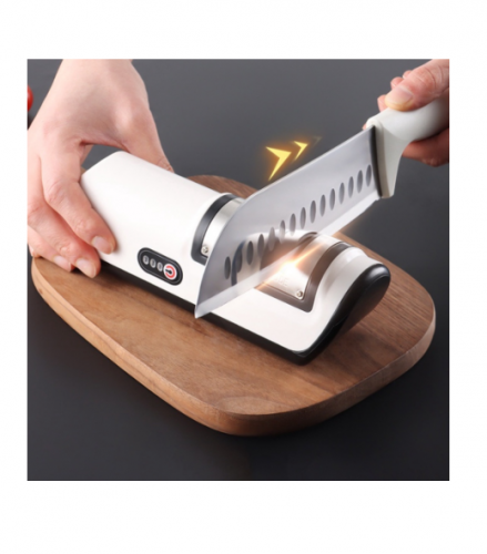 1 Pcs Afiador De Facas Elétrico Multi-Funções , Rápido , Pequeno , Automático Ferramenta De Cozinha