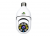 Smart data Câmera ip lâmpada câmera 1080p hd panorâmica sem fio de segurança em casa wi fi cctv fisheye lâmpada câmera Yoosee graus segurança em casa Yoosee