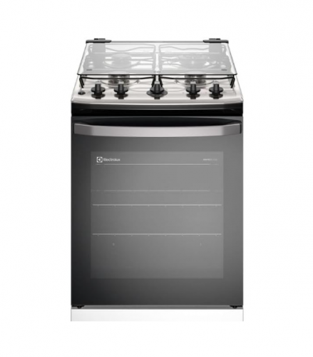 Fogão Electrolux 4 bocas Efficient com PerfectCook Branco FE4IB