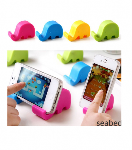 Suporte De Celular Pequeno Em Formato De Elefante De Desenho Fofo seabed