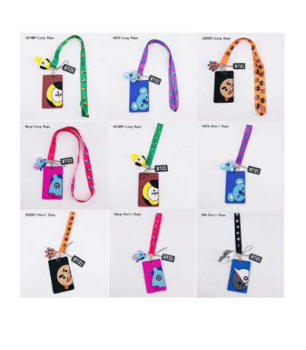 SMART6 Capa De Celular De Silicone Do Cartão KPOP/Bangtan boys/BT21/ID