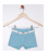 Short Sarja Infantil Para Menina – Azul