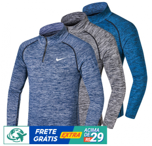 Camiseta De Manga Comprida Masculina Esportiva De Futebol Secagem Rápida