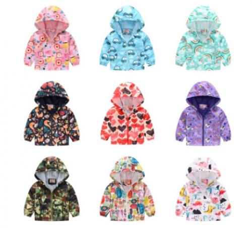 Jaqueta Infantil casual De Outono