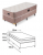 Cama Box Solteiro Apolo Spuma Carolina Mattress New Infinity Chablis com Molas Ensacadas 70x88x188cm – Linho Marrom