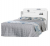Cabeceira Casal Florença 143 cm Branco Gabrielli Móveis