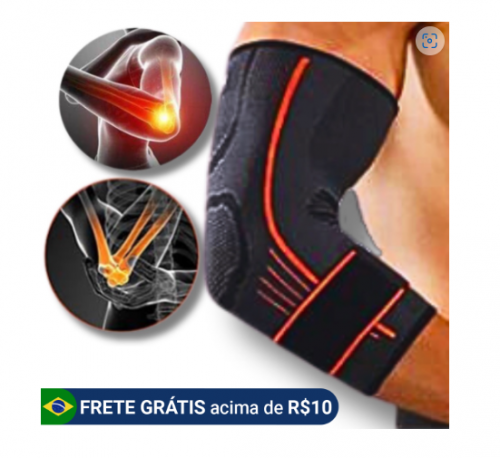 Cotoveleiras ortopédico Ajustavel Tendinite Epicondilite Unissex cutuveleira musculação