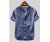 Colarinho masculino de algodão linho vintage sólido com gola casual Henley Camisa