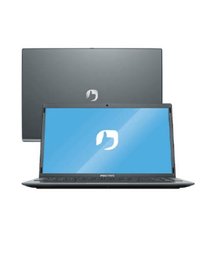 Notebook Positivo Intel Atom Quad Core 4GB 64GB eMMC Tela 14” Windows 10 Motion Q464C