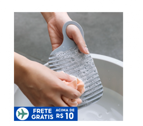 Chibel Mini Tábua Plástica Espessa Para Lavagem De Roupas