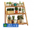 Suporte para plantas em formato de estante, Estante para jardim vertical, Floreira de madeira com múltiplas prateleiras, Estante decorativa para plantas