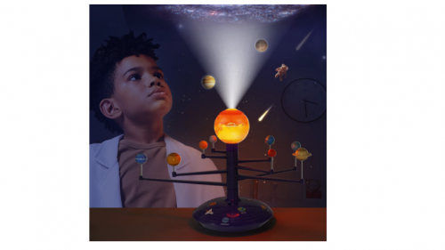 Ciência Do Sistema Solar Projetor Planetarium Modelo Kit Space Sky Planeta Projetor Diy Brinquedo Giratório Brinquedo Educativo Presente Para As Crianças