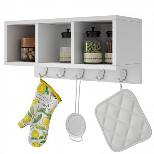 Prateleira Decorativa BPL 26 Linha Nature – BRV Móveis – Branco