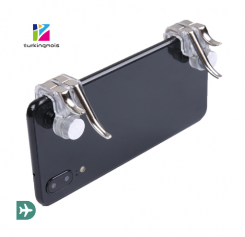 ZTUR_ 1 Par De Controle/Gatilho De Botão De Metal Fogo Para Celular R11S