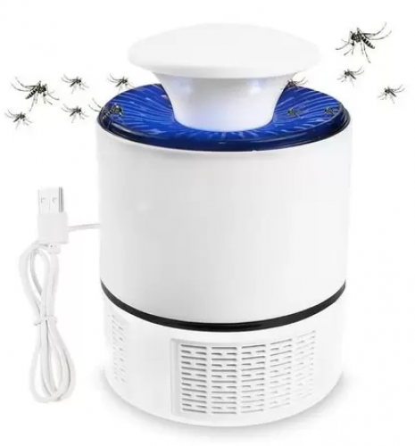 Armadilha Mata Mosquito Pernilongo Abajour Led Violeta Usb – Top House
