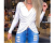 Blusa Transpassada Feminina Manga Longa Blusinha Blogueira Varias Cores e Tamanhos