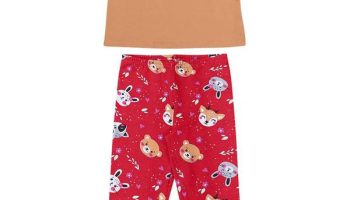 Alenice – Conjunto Fofo Delicada Menina Marrom