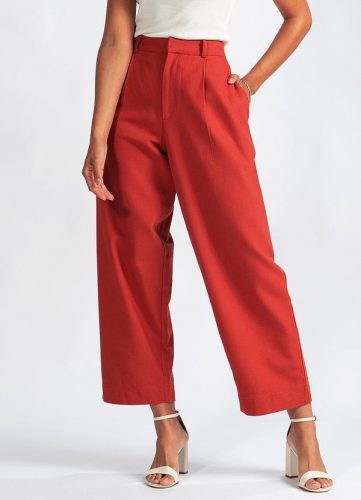 Animale Jeans – Calca em Malha Vermelha