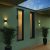Arandela LED Luz Amarela Plástico IP65 Preto Brisa Inspire