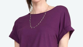 Basicamente – Blusa Manga Japonesa Feminina Mescla Escuro