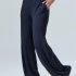 Basicamente – Blusão Moletom Flanelado Feminino Azul Marinho
