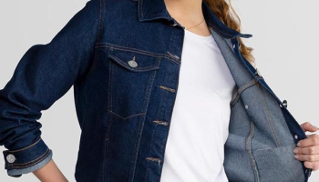 Basicamente – Jaqueta Jeans Feminina Stone Escuro