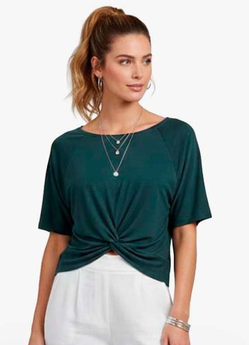 Blusa Feminina Lisa Verde