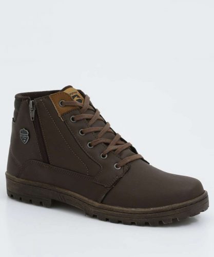 Bota Masculina Coturno Cano Curto Tratorada SportFire