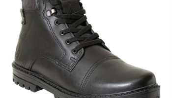 Bota Pegada Preto Cano Médio