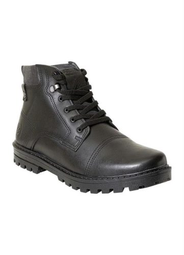 Bota Pegada Preto Cano Médio
