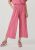 Calça Pantacourt Feminina Em Moletinho – Rosa