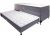 Cama Box Solteiro LightSpuma com Baú – e Cama Auxiliar 61cm de Altura Lady