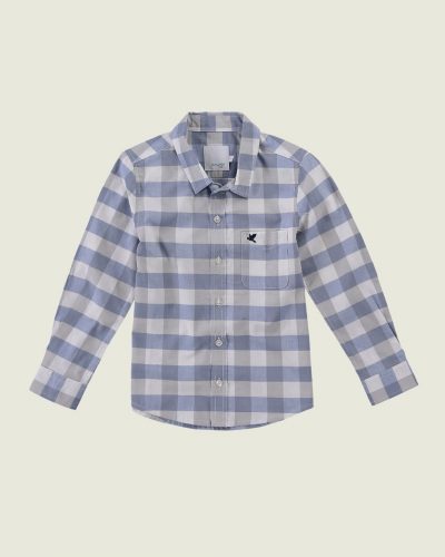 CAMISA XADREZ FIO TINTO MENINO MALWEE KIDS VERMELHO